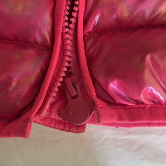 Appaman Puffy Coat bubblegum pink metallic toddler girls 4T💕 - Picture 8 of 15